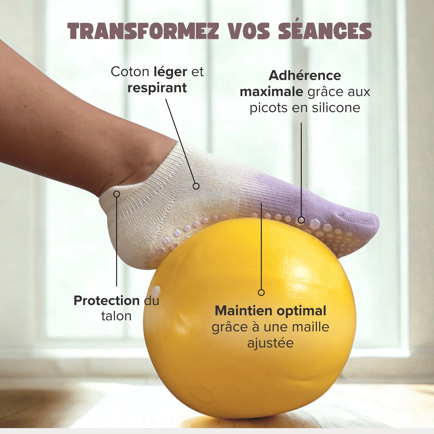 chaussettes pilates
chaussettes de pilate
chaussettes pilate antidérapantes
chaussettes pour pilate
chaussettes pilate reformer
chaussettes aggripantes
chaussettes pilates femme
chaussettes de yoga et pilates femme
chaussettes antidérapantes femme